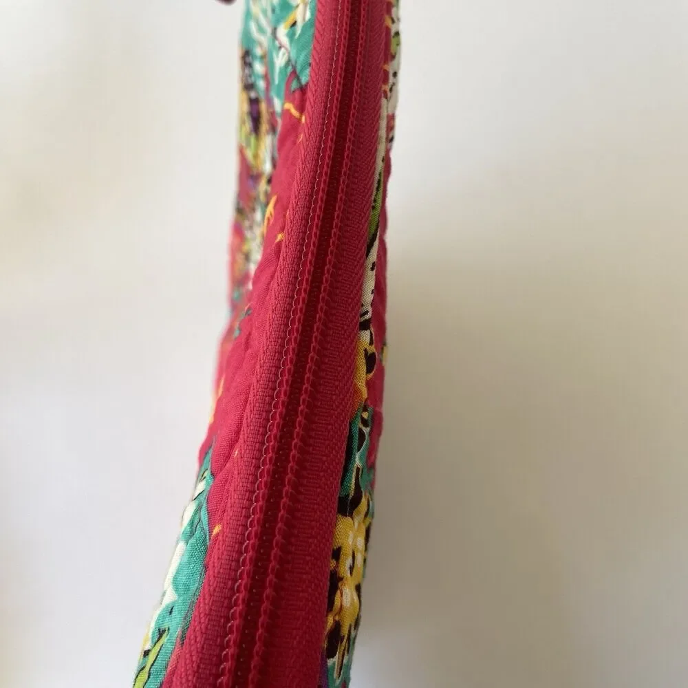 Vera Bradley Commuter Tablet Tamer Organizer Bag RUMBA Pink Travel iPad Floral